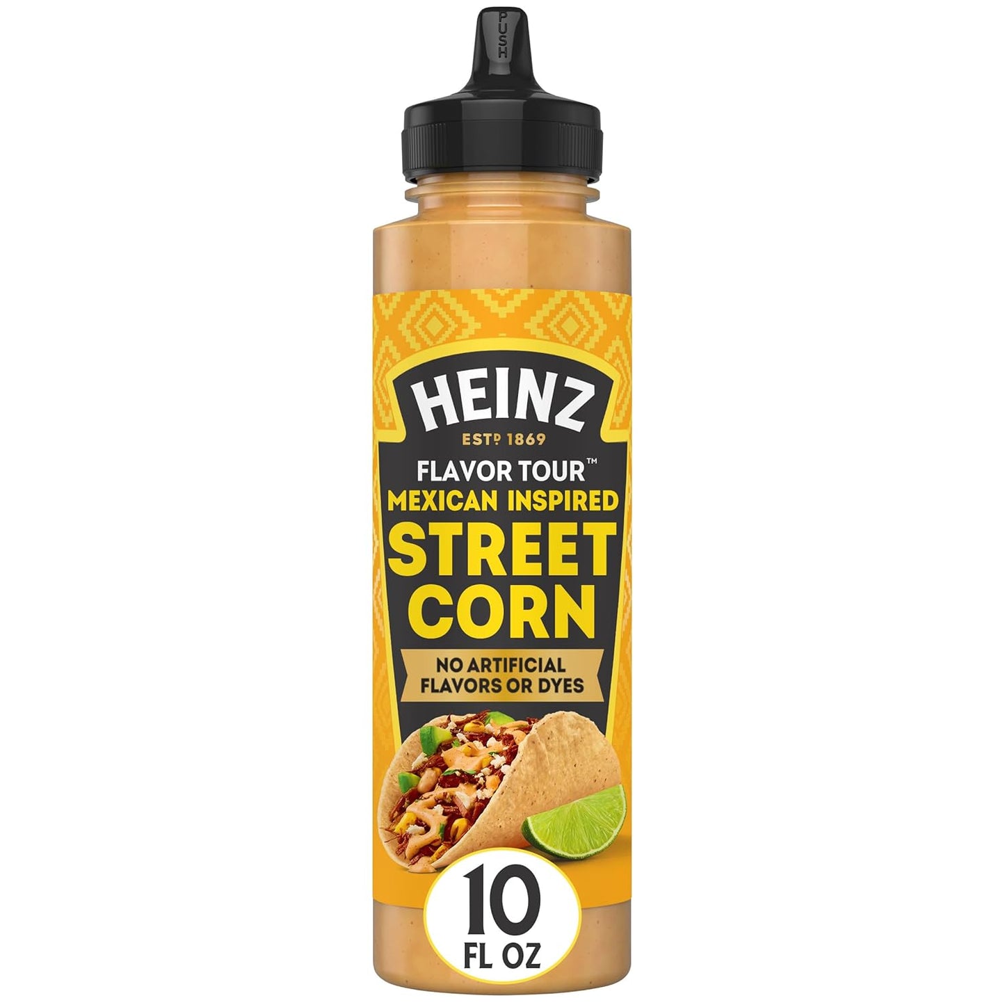 10 fl oz plastic squeeze bottle designed for controlled drizzling