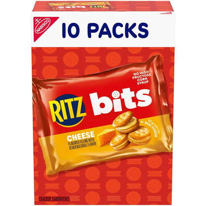 10 individually wrapped 1-oz single-serve snack packs per box