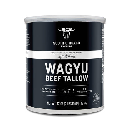 100% pure wagyu beef fat as the only ingredient