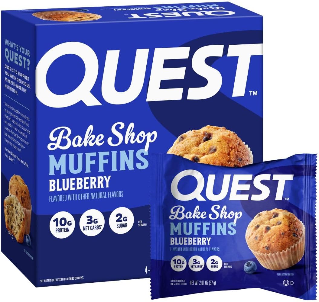 10g of dairy-based protein per muffin