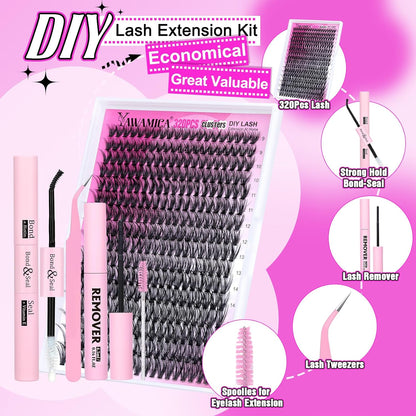 10ml bond and 10ml seal for application and locking, providing up to 72 hours of wear