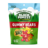 Black Forest Gummy Bears Clean Label Candy - Made with Real Fruit Juice, Gluten Free, 22 oz Bulk