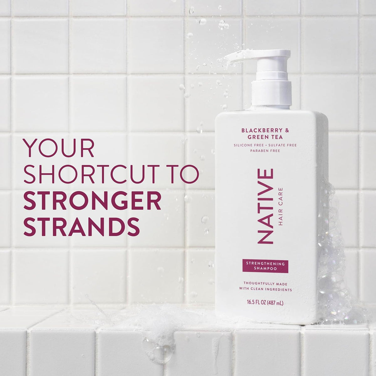 11 clean ingredients with plant oil-based cleansers and conditioners