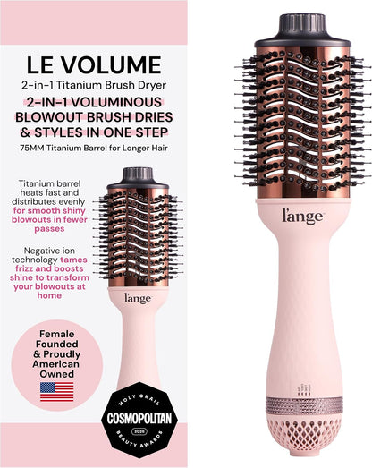 1100w ionic hot air brush that dries and styles in one pass