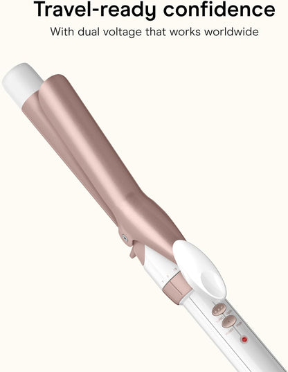 12.8 oz lightweight body with 5-foot swivel cord and balanced grip; select asins include a matching styling claw clip