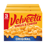 Velveeta Shells and Cheese Original – Thoughtful Pantry Care Package Gift for College Students and New Homeowners, 3 Pack