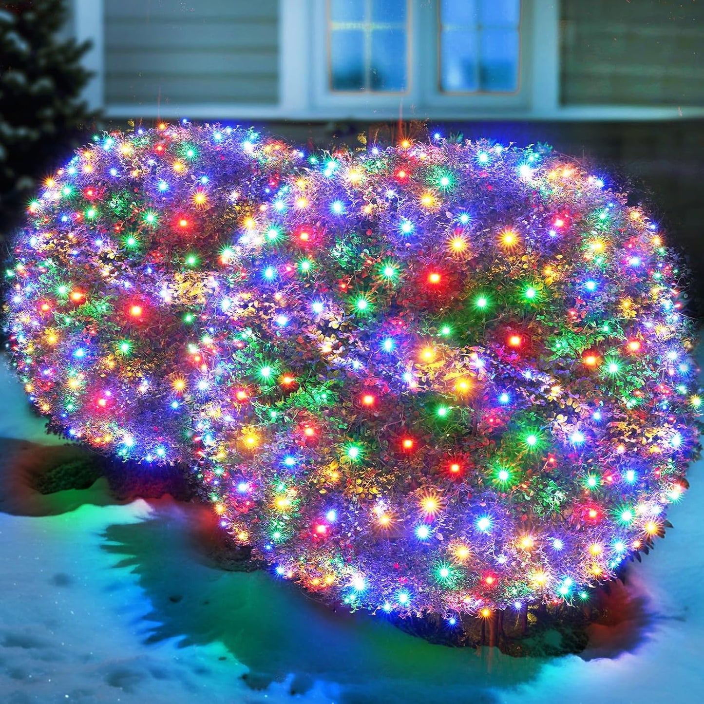 120 led mesh net covering 6ft x 5ft area