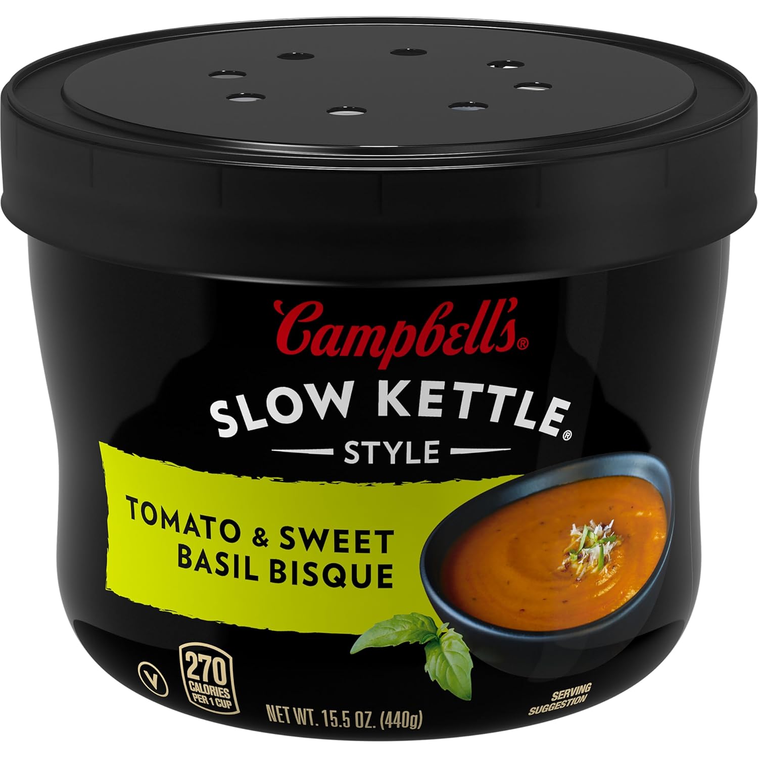 15.5 oz microwavable bowl (ready in 1.5 to 2 minutes, no pot required)