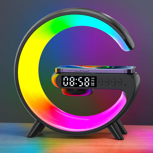 15w qi wireless charging induction pad on the base