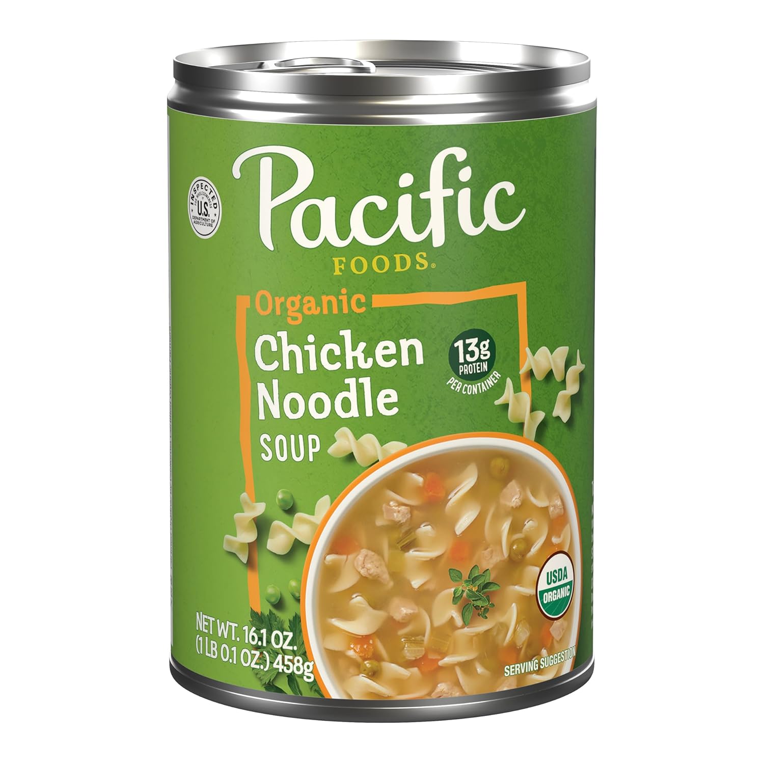 16.1 oz single-serve recyclable steel can