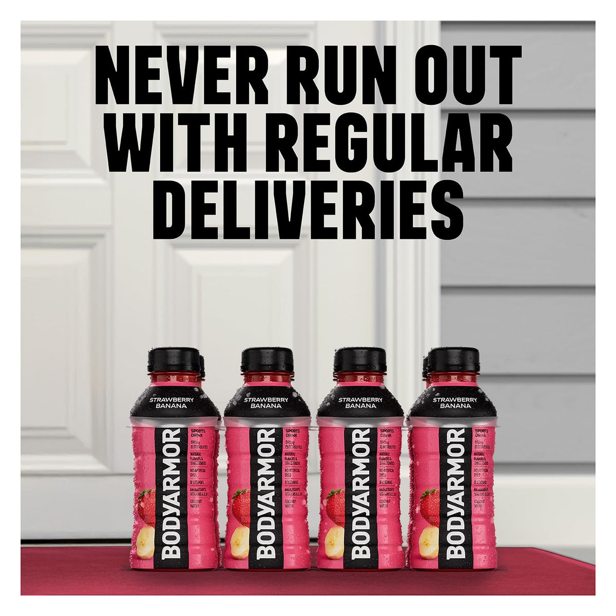 16 fl oz single-serve bottle in a pack of 12 for convenience and value