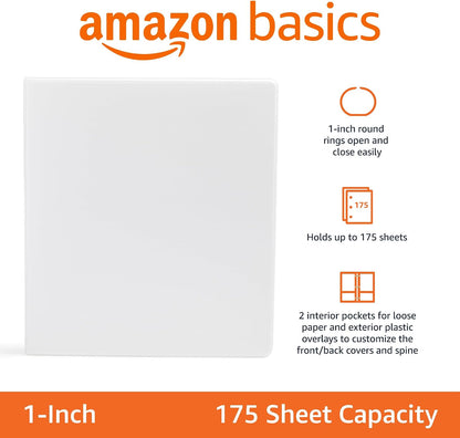 175 sheet capacity suitable for a full semester or quarter