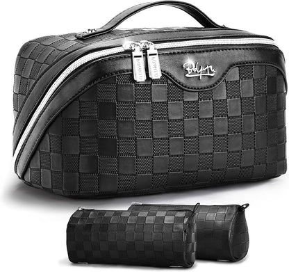180° flat-lay full-open zipper design for instant item visibility