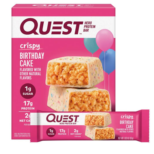 18g protein per bar with 1g sugar and 3g net carbs