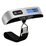 travel inspira Digital Luggage Scale – Campground Luggage Companion, 110 lb Capacity for Sports and Adventure Equipment