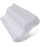 Medium - White 6 Pack