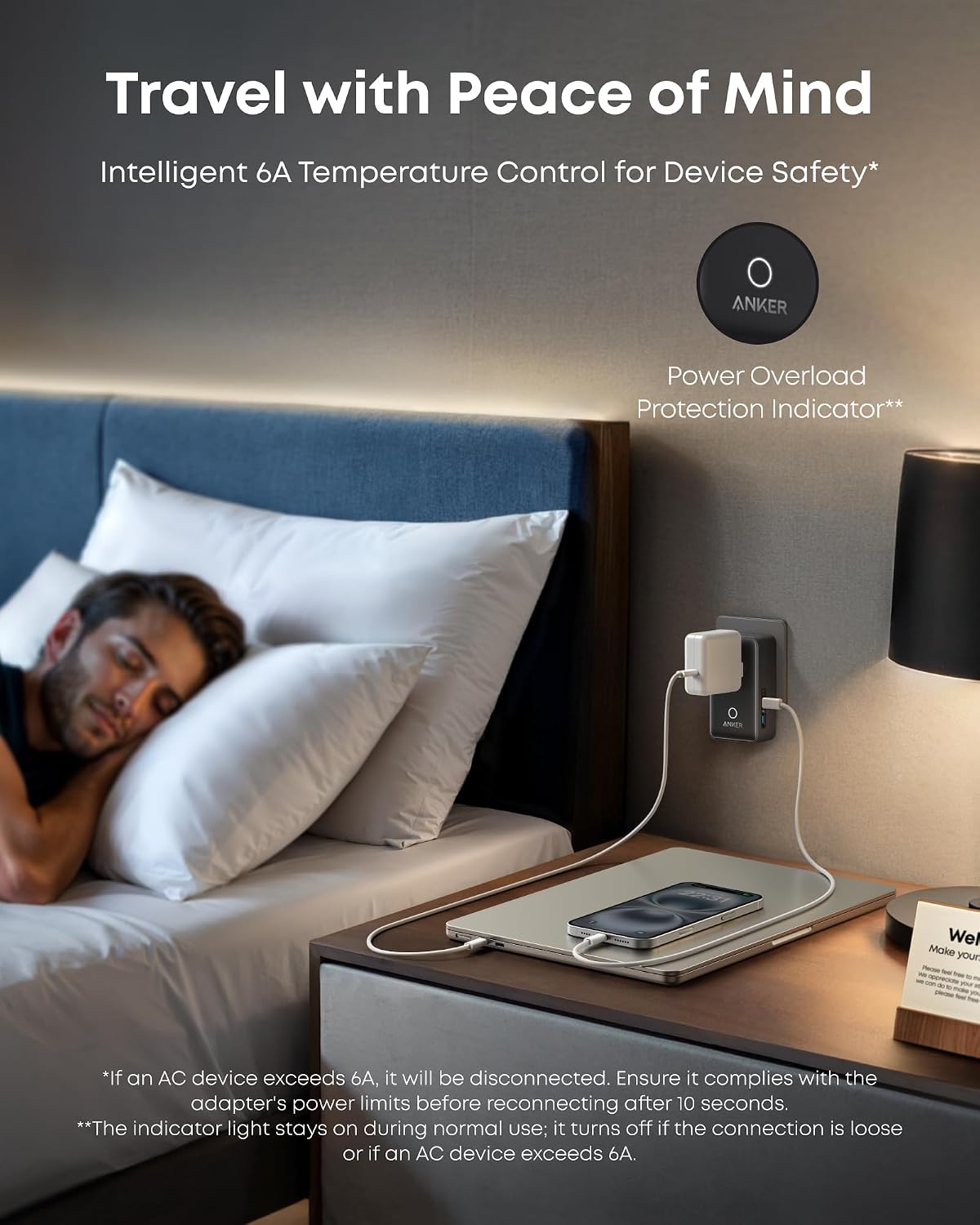 2-pin to 2-pin grounded connection with smart temperature control and 18-month warranty