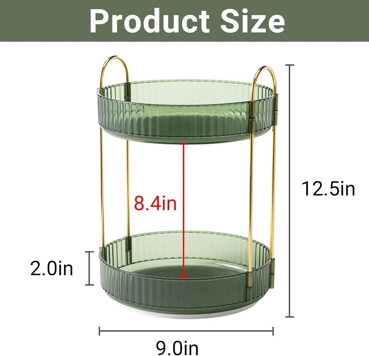 2-tier or 3-tier stackable configuration (no partitions, freely arranged)