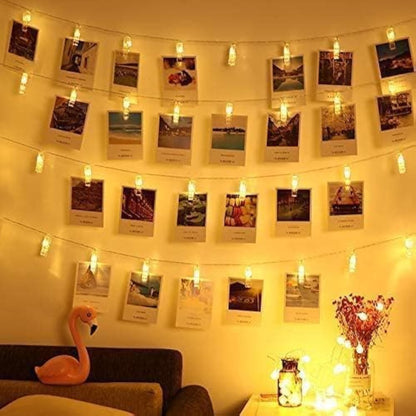 20 led warm white bulbs per strand (with 30, 40, and 50 led variants available)
