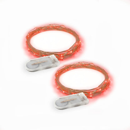 20 ultra-bright leds per string on 6.5 ft silver wire with 4-inch bulb spacing