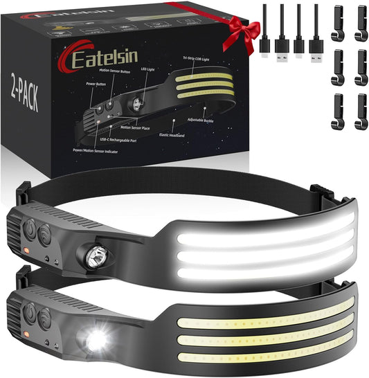 230° cob wide-beam strip combined with led spotlight reaching up to 300 feet