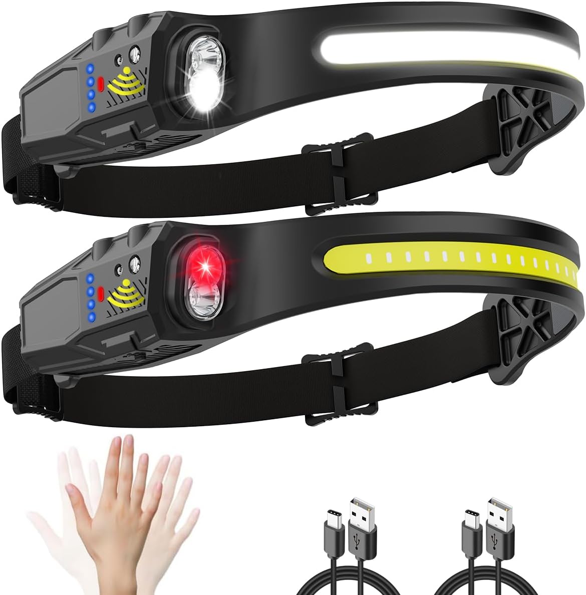 230° wide-beam cob led plus side xpe spotlight, 350 lumens with 300 ft throw
