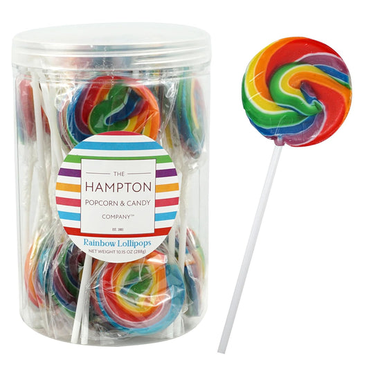 24 individually wrapped swirl lollipops per pack