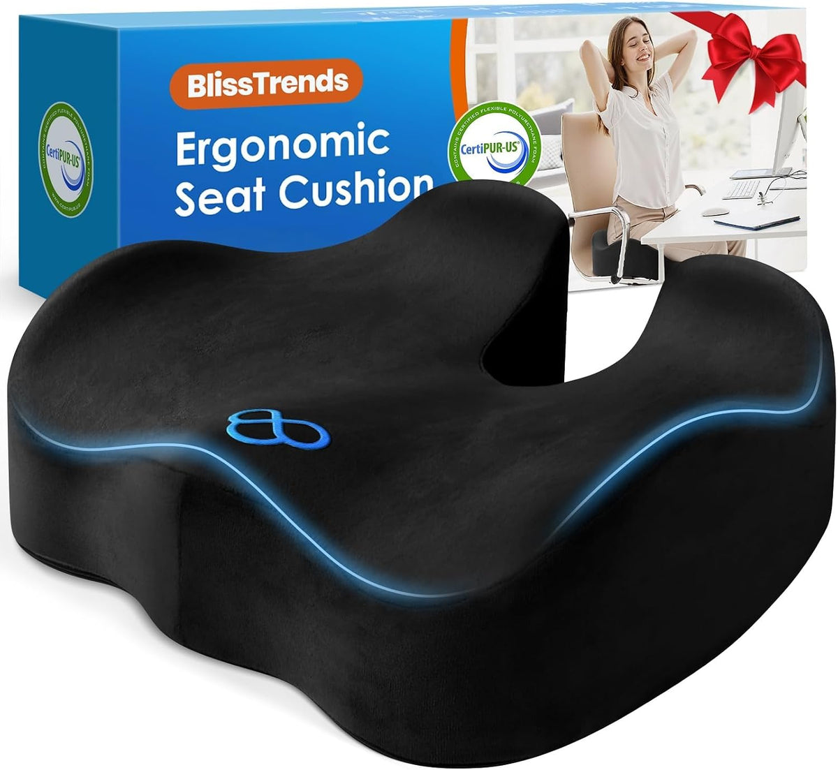 3.3-inch center-thickness high-density polyurethane memory foam core