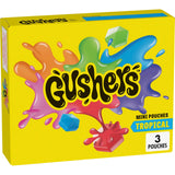 Gushers Tropical Mini Pouches – Kid-Friendly Gluten-Free Snack Pouches for Backpacks and Lunch Boxes