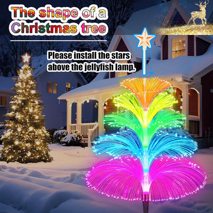 3-pack freestanding design at 30.5 inches assembled height with detachable star topper