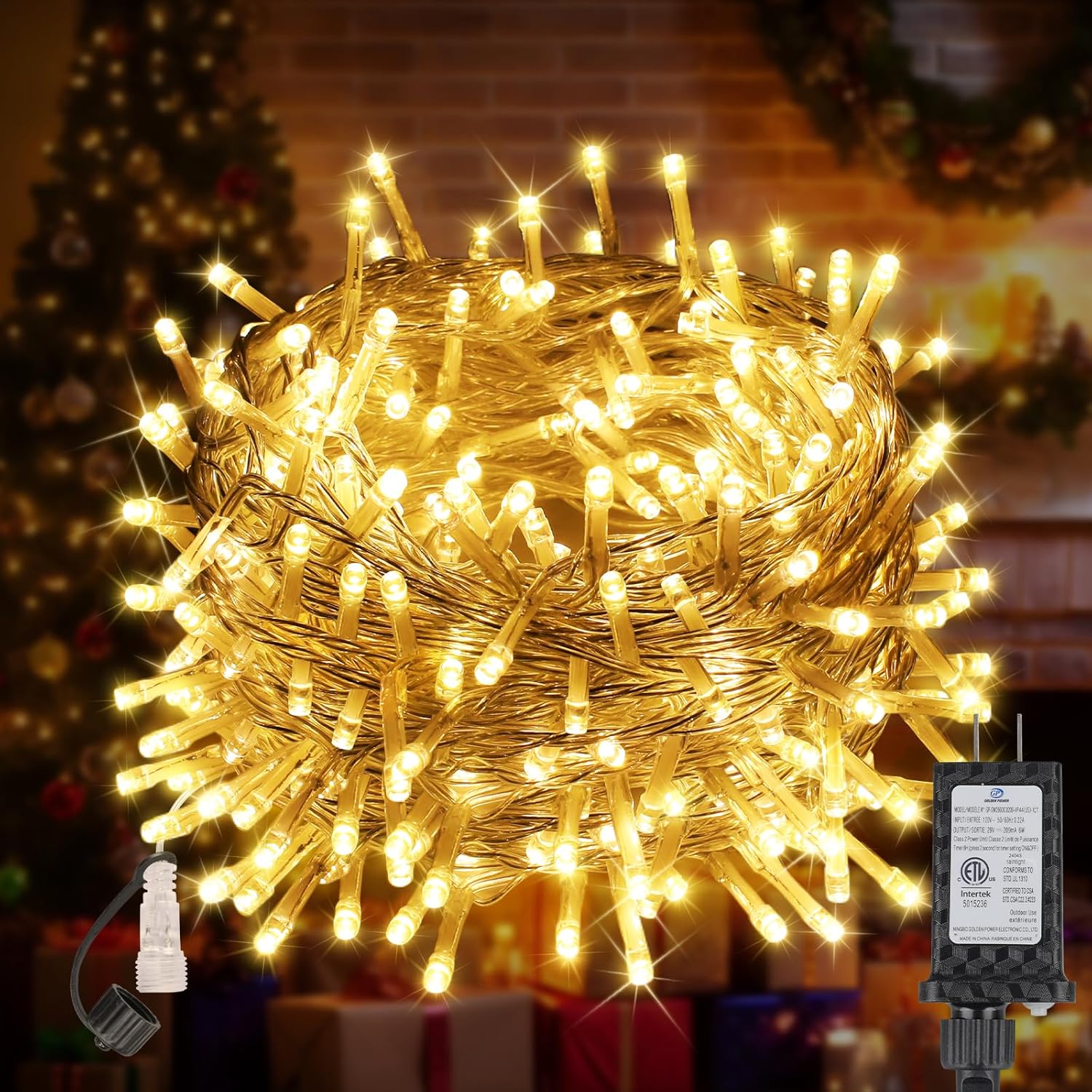 300 leds across 100ft (or 180led/33ft and 600led/200ft variants) with 10cm bulb spacing