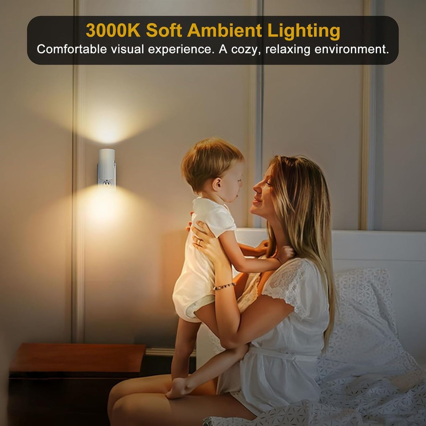3000k soft white or 5000k daylight white color temperature variants