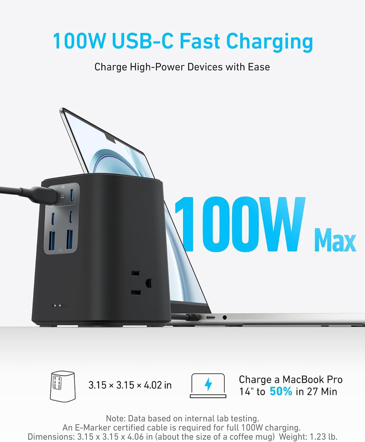 300j surge protection rating with 8-point safety system covering overvoltage and short circuits