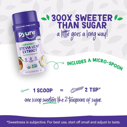 300x sweetness potency compared to sugar