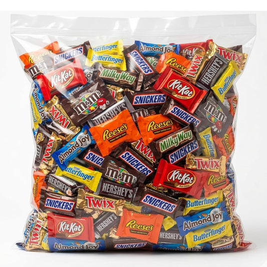32 oz (2 lb) sealed bulk bag, scalable to 4 lb and 8 lb variants for larger events