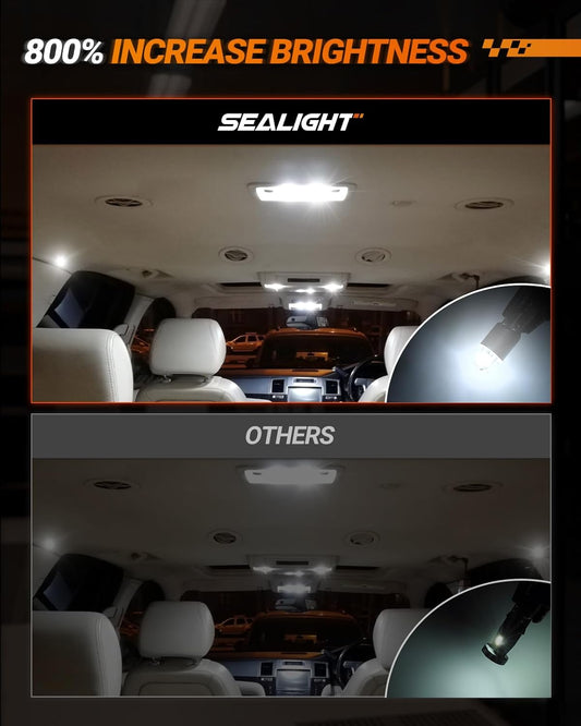 360° lighting angle with optical lens for shadow-free, protected illumination