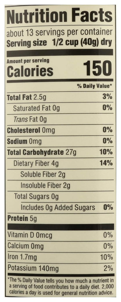 365 by Whole Foods Market Organic Rolled Oats – Minimal Label Canister for Coffee-Bar and Breakfast-Nook Styling