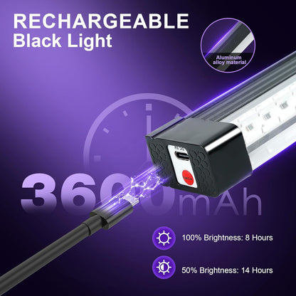 395-400nm uv wavelength in the safe low-range spectrum