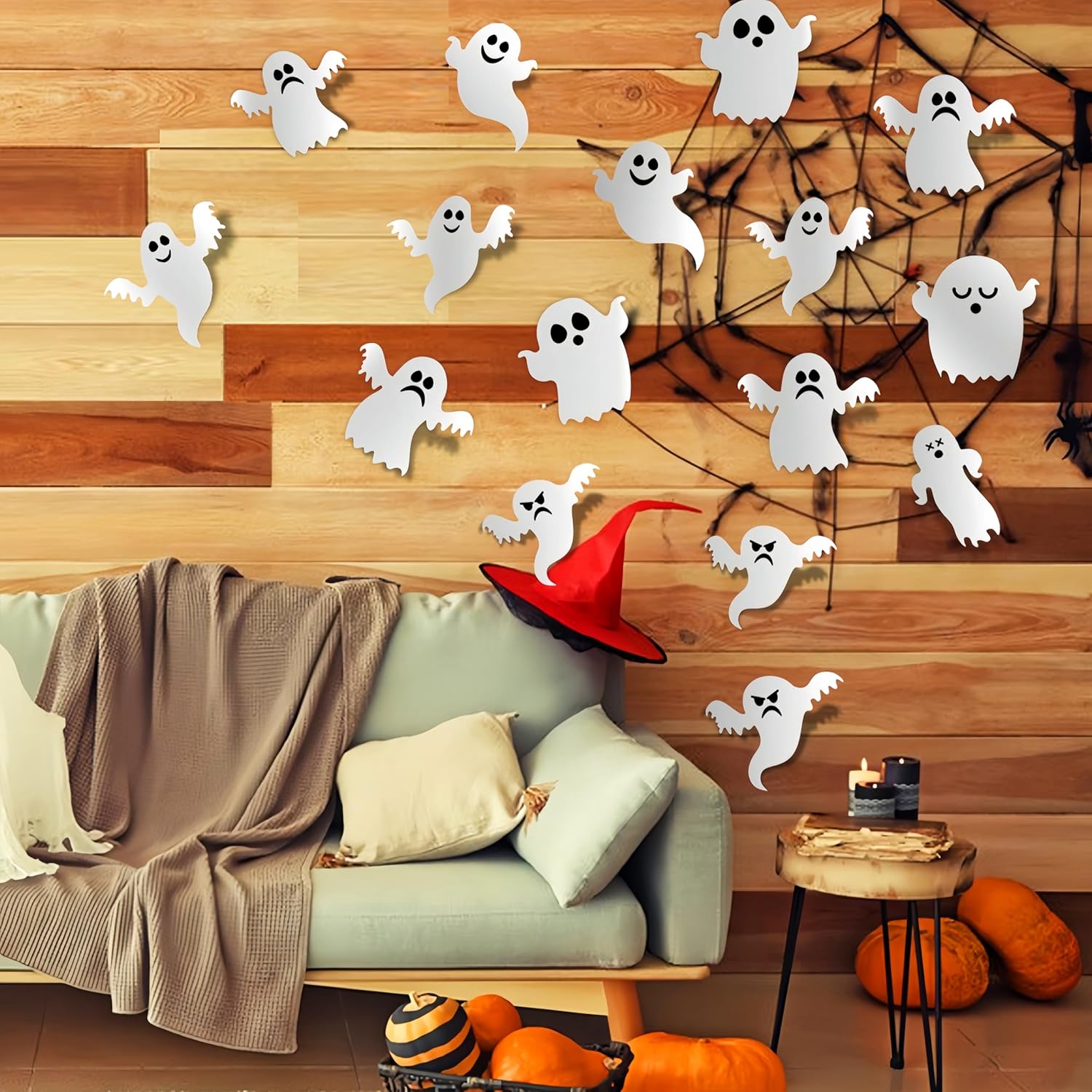 3d realistic ghost shape for depth and visual impact