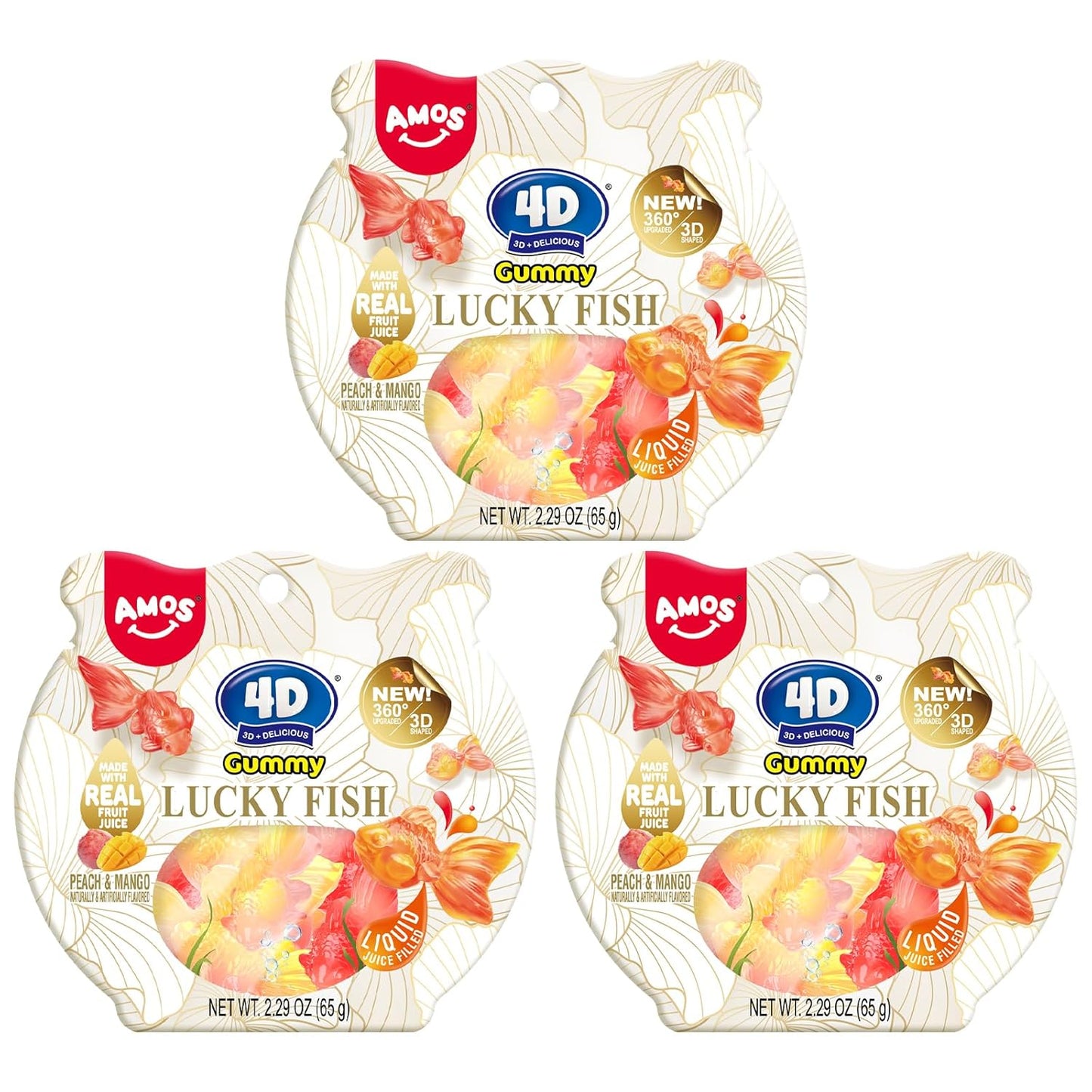 3d seashell-shaped gummy with soft jelly-filled center