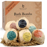 Bath Bombs - Aromatherapy Bath Experience for Women, Eucalyptus Spa Scent with No Artificial Fragrance
