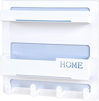 4 integrated bottom hooks for hair ties, headphones and small accessories