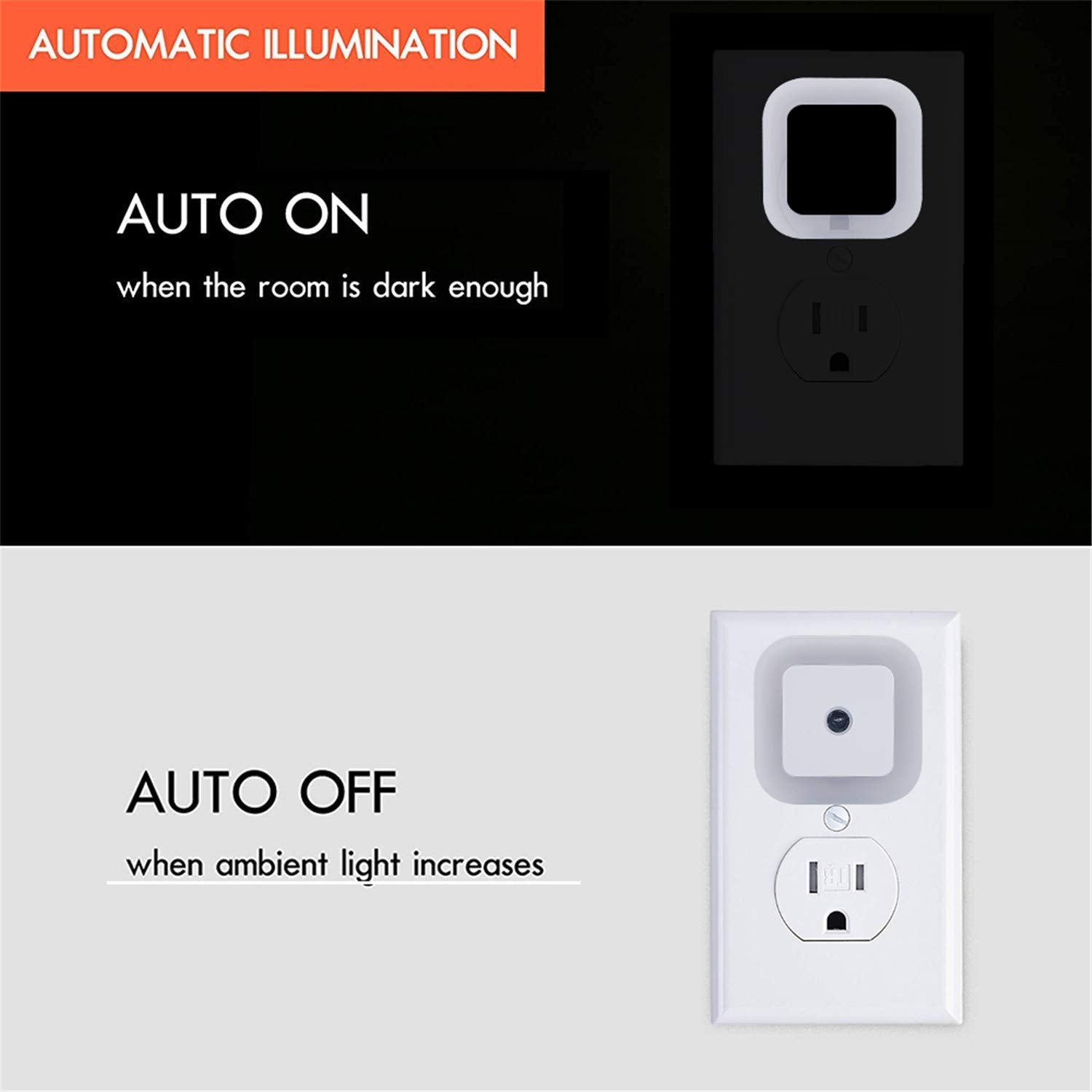 4 long-life led bulbs per unit with 50,000-hour rated lifespan