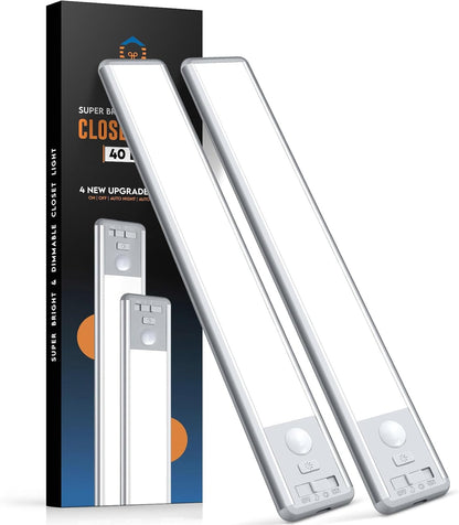 40 led frosted cover with 5-level dimming up to 250 lumens at 6000k cool white