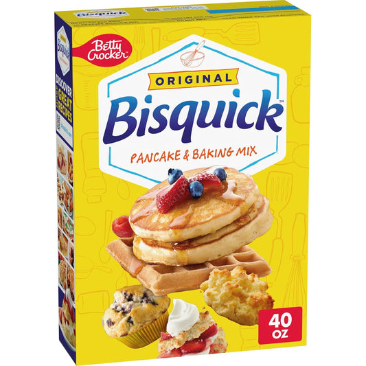 40 oz box yielding approximately 60 pancakes per package