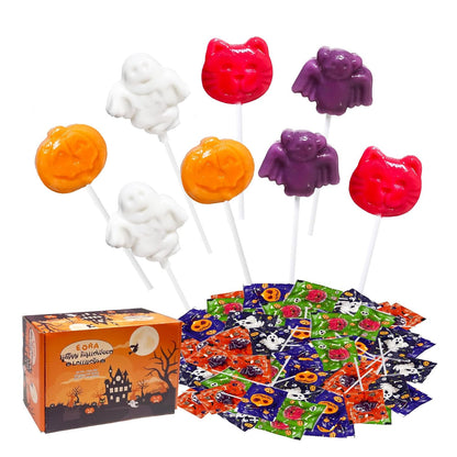 42-piece or 32-piece bulk pack with two variety options (pumpkin-only and assorted)