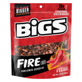BIGS Sunflower Seeds Fire Flavor – 8g Protein Snack to Replace Late-Night Junk Food Cravings