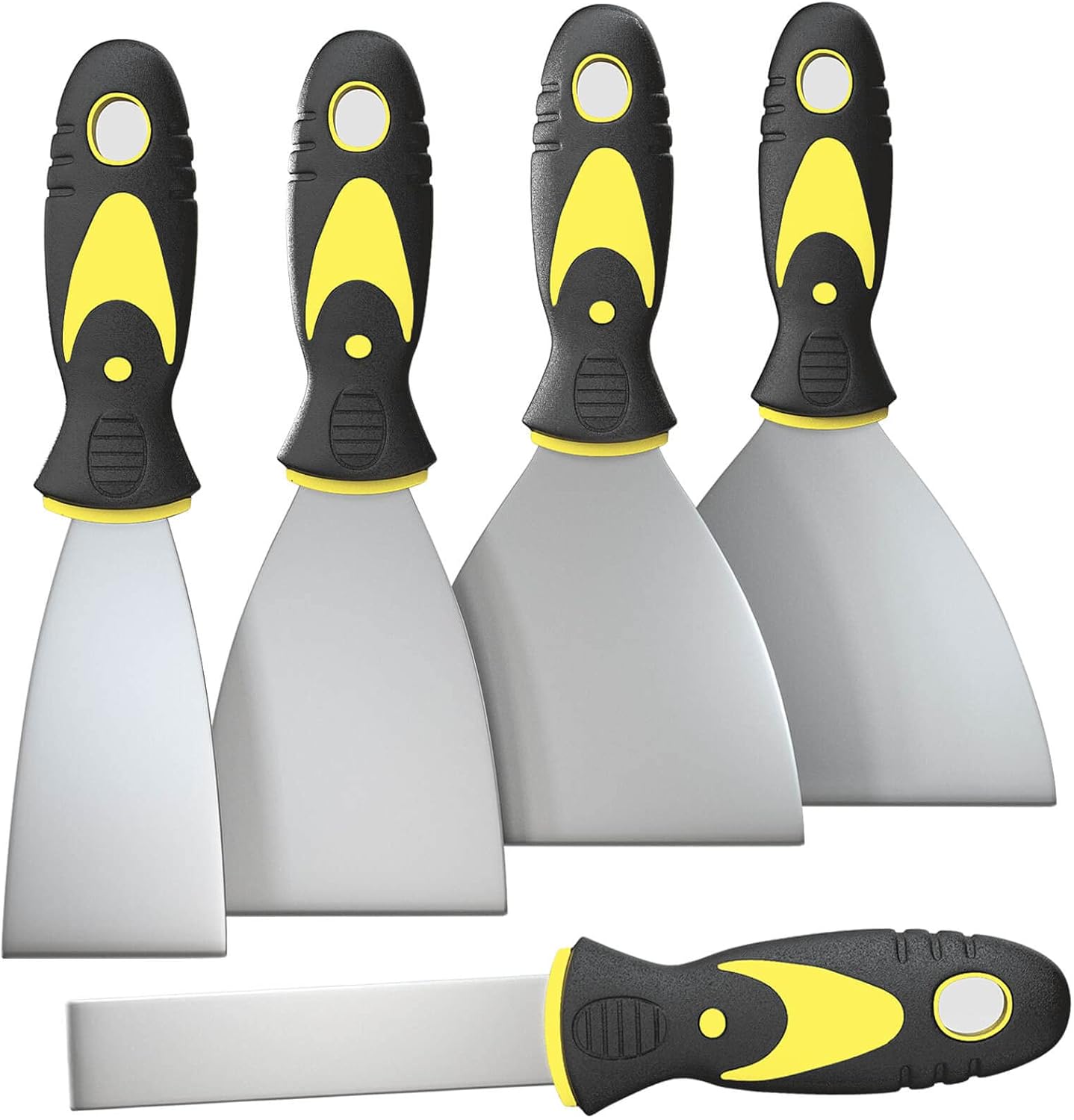 5-piece set covering 1", 2", 3", 4", and 5" blade widths