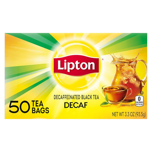 50 individual tea bags per box for extended use
