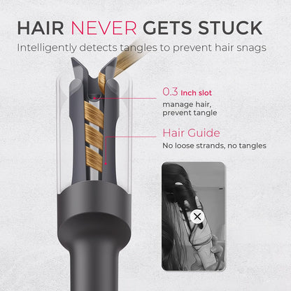 500 million negative ionic output for shine and moisture retention